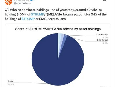 Crypto whales dominate holdings of Trump family tokens: Chainalysis - token, trump, crypto, Crypto, Cointelegraph