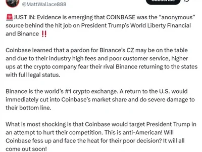  CZ shares rumors linking Coinbase to Bloomberg’s Trump stablecoin report  - donald trump, trump, crypto, may, Cointelegraph, one, Crypto