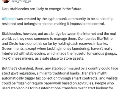 ‘Dark stablecoins’ could emerge as regulations tighten - stablecoin, trump, tether, dark, Crypto, zephyr protocol, donald trump, usdt, zec, xmr, monero, Cointelegraph, chainlink, ju, april, 2024, usdc, one, visa