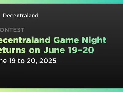 Decentraland Game Night Returns on June 19–20 - mana, land, decentraland, token, Coindar, Crypto, dao