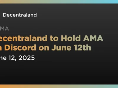 Decentraland to Hold AMA on Discord on June 12th - ama, token, dao, land, Crypto, Coindar, mana, virtual, decentraland