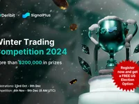 Deribit and SignalPlus Launch $200,000 Winter Trading Competition - winter