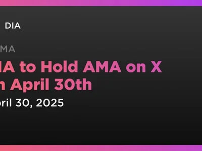 DIA to Hold AMA on X on April 30th - dia, Coindar, ama, Crypto, data