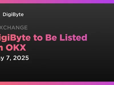DigiByte to Be Listed on OKX - bitcoin, Coindar, three, Crypto, smart, dgb, digibyte