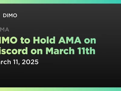 DIMO to Hold AMA on Discord on March 11th - Crypto, ama, Coindar, data, dimo