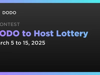 DODO to Host Lottery - Crypto, ethereum, one, dodo, Coindar, usdt