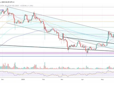 Dogecoin Chart Turns UglyâThis Price Could Trigger Panic - like, NewsBTC, wave, doge, three, april, Crypto, high, one, crypto, fibonacci, dogecoin, may