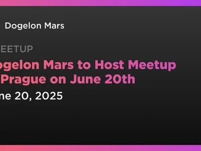 Dogelon Mars to Host Meetup in Prague on June 20th - coin, elon, shiba inu, polygon, ethereum, dogecoin, mars, Coindar, dogelon mars, Crypto