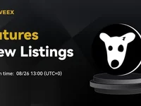 DOGS Take Center Stage on WEEX WE-Launch: Users can Trade Fee-Free and Participate in an 1,000,000 Tokens Airdrop - launch, dogs