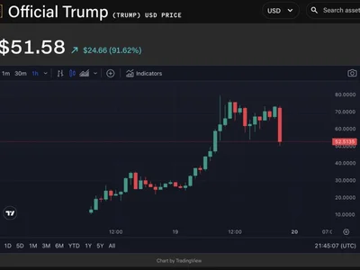 Donald Trump memecoin crashes 48% as Melania Trump launches her own memecoin - token, 2024, memecoin, donald trump, one, trump, Crypto, The Block