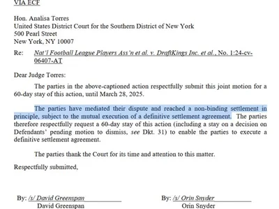 DraftKings settles NFL union suit over NFT pay dispute - nft, ftx, Cointelegraph, 2024, crypto, Crypto