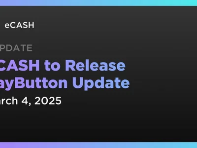 eCASH to Release PayButton Update - cash, bitcoin cash, avalanche, Coindar, ecash, bitcoin, Crypto, xec, satoshi