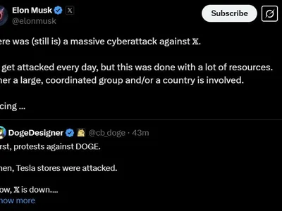 Elon Musk: There is a ‘massive cyberattack against X’ - Crypto, Cointelegraph, musk, trump, sec, donald trump, second, one, doge