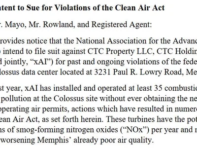 Elon Musk’s AI firm xAI faces lawsuit over data center air pollution - america, data, ai, four, second, may, Crypto, musk, xai, air, Cointelegraph