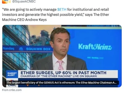  Ether Machine founder claims ETH outperformed BTC over past 10 years  - new, time, Cointelegraph, eth, one, keys, ethereum, btse, Crypto, bitcoin