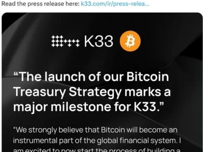 European crypto firm K33 raises $6.2M for Bitcoin buys - Cointelegraph, btc, million, Crypto, zero, bitcoin