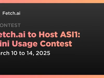 Fetch.ai to Host ASI1: Mini Usage Contest - Coindar, four, fet, Crypto, fetch.ai, ai, mini