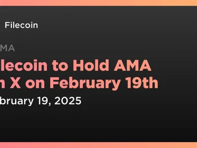 Filecoin to Hold AMA on X on February 19th - filecoin, data, Coindar, ama, Crypto, lava network