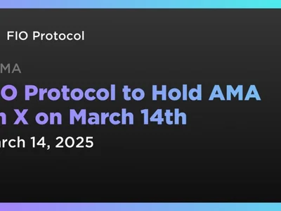 FIO Protocol to Hold AMA on X on March 14th - fio protocol, ama, fio, Coindar, Crypto