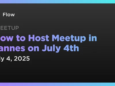 Flow to Host Meetup in Cannes on July 4th - Coindar, Crypto, ethereum, flow