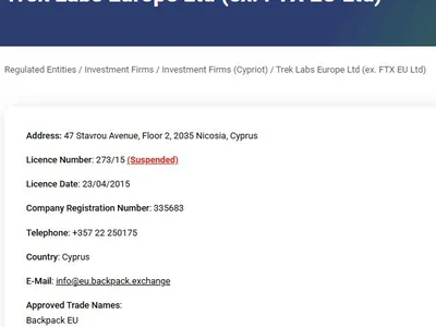 FTX EU (Now Trek Labs) Paid €200K in Latest CySEC Settlement - Crypto, Finance Magnates, bahamas, cif, ftx, crypto