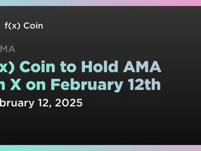 f(x) Coin to Hold AMA on X on February 12th - one, function x, ama, Crypto, token, Coindar, fx