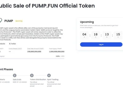Gate.io deletes page showing a $600M Pump.fun token sale - Crypto, page, gate, solana, Cointelegraph, fun, token, pump
