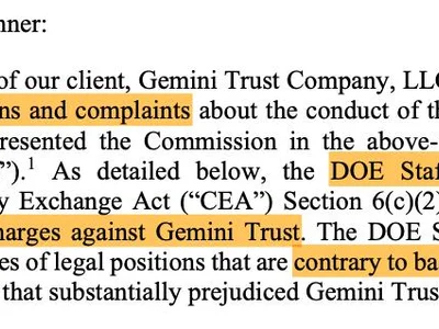 Gemini accuses CFTC enforcers of ‘trophy-hunting lawfare’ in 2022 - doe, Crypto, bitcoin, Cointelegraph