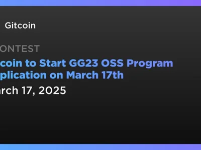 Gitcoin to Start GG23 OSS Program Application on March 17th - Coindar, Crypto, gtc, open, gitcoin, source