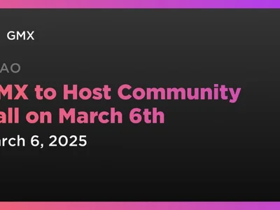 GMX to Host Community Call on March 6th - zero, gmx, fees, Coindar, Crypto