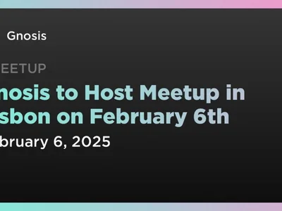 Gnosis to Host Meetup in Lisbon on February 6th - token, Crypto, gno, gnosis, one, ethereum, Coindar