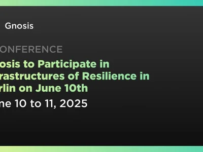 Gnosis to Participate in Infrastructures of Resilience in Berlin on June 10th - gnosis, gno, Coindar, one, ethereum, token, Crypto