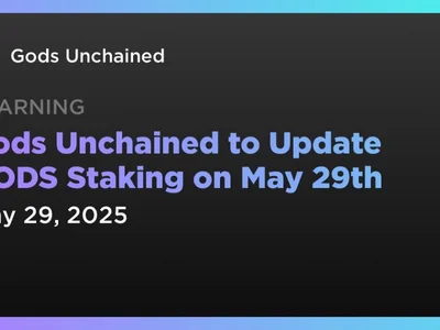 Gods Unchained to Update GODS Staking on May 29th - gods unchained, Coindar, nft, magic, game, gods, Crypto