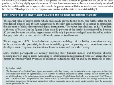 Growth of crypto poses risks to investors, financial stability — Bank of Italy - bank, Cointelegraph, Crypto, donald trump, bitcoin