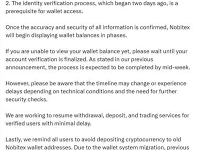 Hacked Iranian crypto exchange Nobitex slowly restores services - Cointelegraph, ten, Crypto, x, ai