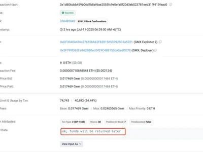 Happy Ending: Crypto Hacker Returns Funds From $42 Million GMX Exploit - avalanche, weth, eth, NewsBTC, million, arbitrum, Crypto, frax, gmx