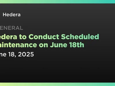 Hedera to Conduct Scheduled Maintenance on June 18th - node, second, hedera, hbar, Crypto, Coindar