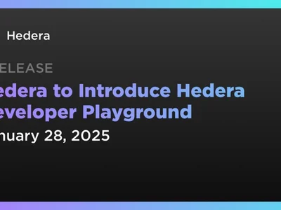 Hedera to Introduce Hedera Developer Playground - hbar, Crypto, hedera, second, Coindar