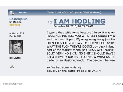 Hodling in 2025: The most widely used Bitcoin strategy, explained - Crypto, fomo, six, asia, long, meme, ibit, ftx, term, defi, bitcoin, Cointelegraph, hodl