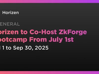 Horizen to Co-Host ZkForge Bootcamp From July 1st - Crypto, ethereum, zk, blaze, zero, Coindar, horizen