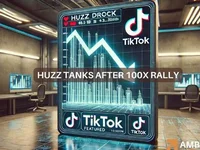 HUZZ Coin drops 85% in a day: Can the TikTok-driven memecoin recover? - coin