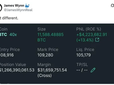  Hyperliquid trader James Wynn goes ‘all-in’ on $1.25B Bitcoin Long  - wynn, usdc, pepe, position, donald trump, Crypto, btc, million, bitcoin, Cointelegraph, trump