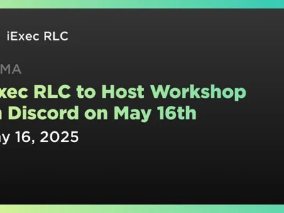 iExec RLC to Host Workshop on Discord on May 16th - dapp, Coindar, Crypto, ethereum, iexec rlc, rlc