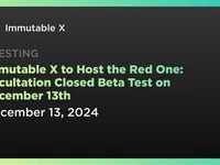 Immutable X to Host the Red One: Occultation Closed Beta Test on December 13th - Coindar, Crypto