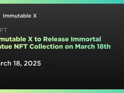 Immutable X to Release Immortal Statue NFT Collection on March 18th - zero, ethereum, immutable, Coindar, Crypto, nft, imx