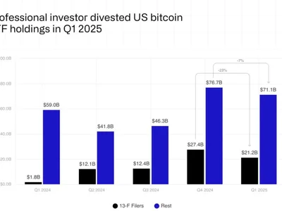  Institutional Bitcoin ETF holdings see first quarterly decline — Report  - etf, ibit, Crypto, bitcoin, btc, Cointelegraph, sec