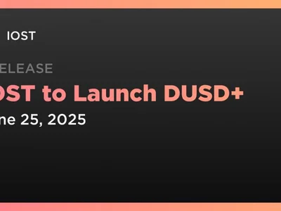 IOST to Launch DUSD+ - launch, token, iost, Crypto, Coindar