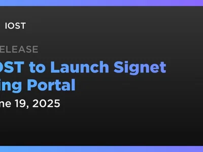 IOST to Launch Signet Ring Portal - Crypto, Coindar, iost, ring
