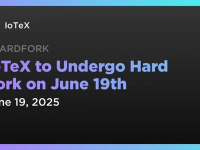 IoTeX to Undergo Hard Fork on June 19th - iot, Crypto, iotx, iotex, Coindar