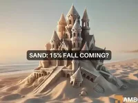 Is SAND set for a 15% decline? Bears take control - million, worth, sand